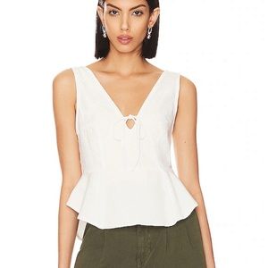 Free People - Mika Peplum Tank